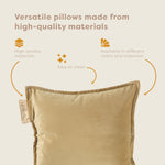 Pleafs® Cushion Plush 45x45cm Crewel Tan