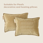 Pleafs® Cover Plush 45x60cm Crewel Tan