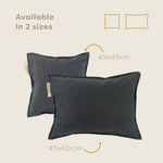 Pleafs® Cushion Outdoor 45x45cm Carbon