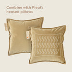 Pleafs® Cushion Plush 45x45cm Crewel Tan