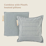 Pleafs® Heated Seat Cushion Outdoor 40x40cm Spanich Grey