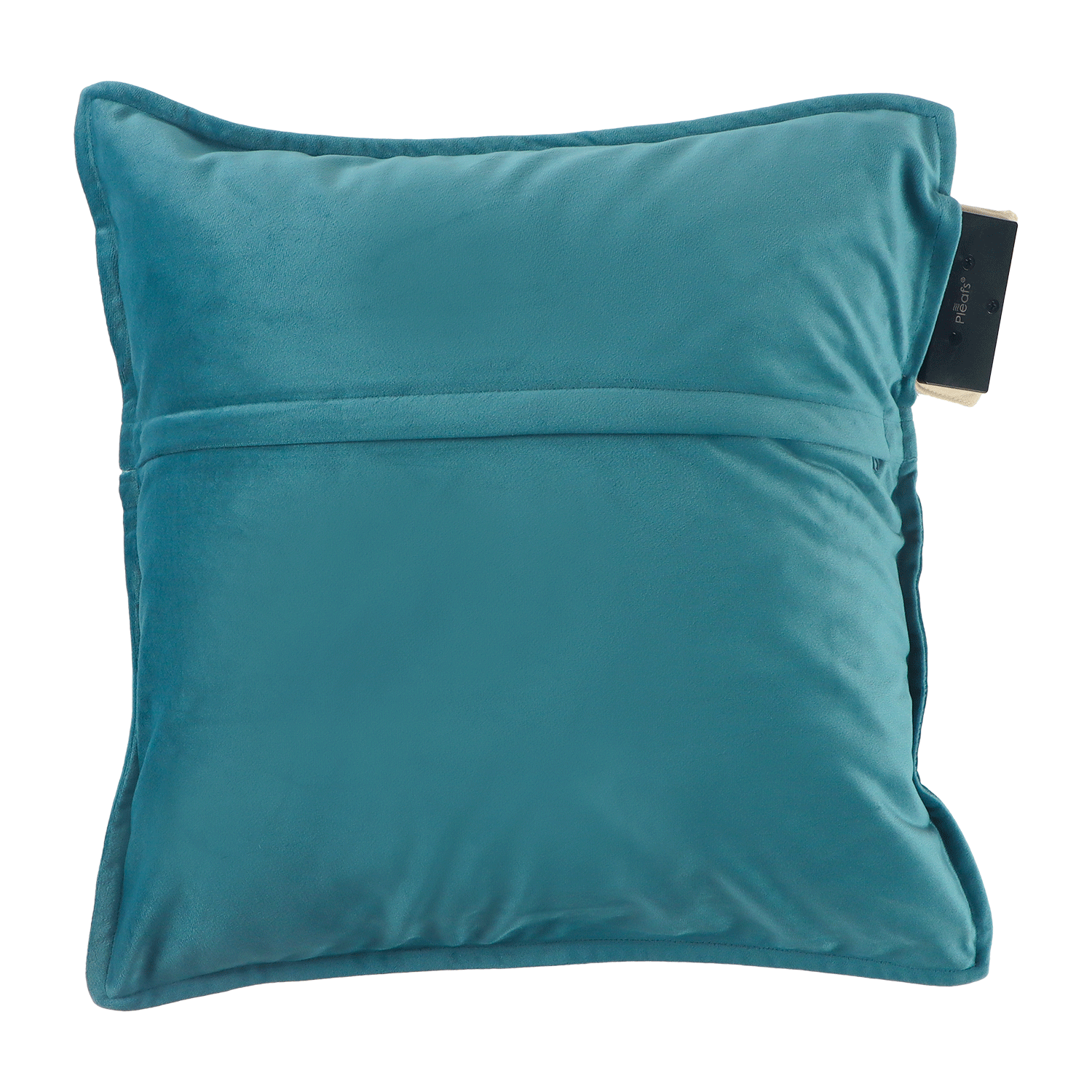 Pleafs® Heated Cushion Plush 45x45cm Wedgewood