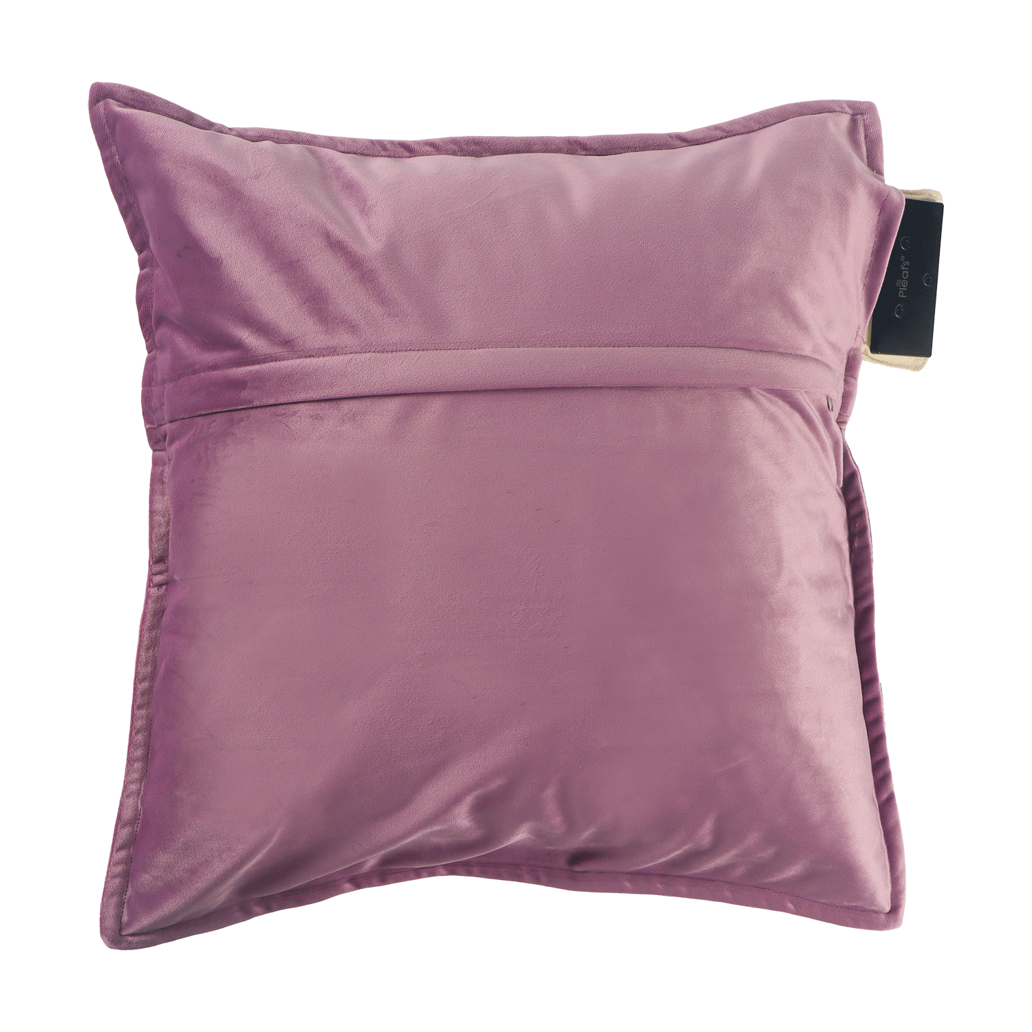 Pleafs® Heated Cushion Plush 45x45cm Hothouse Orchid