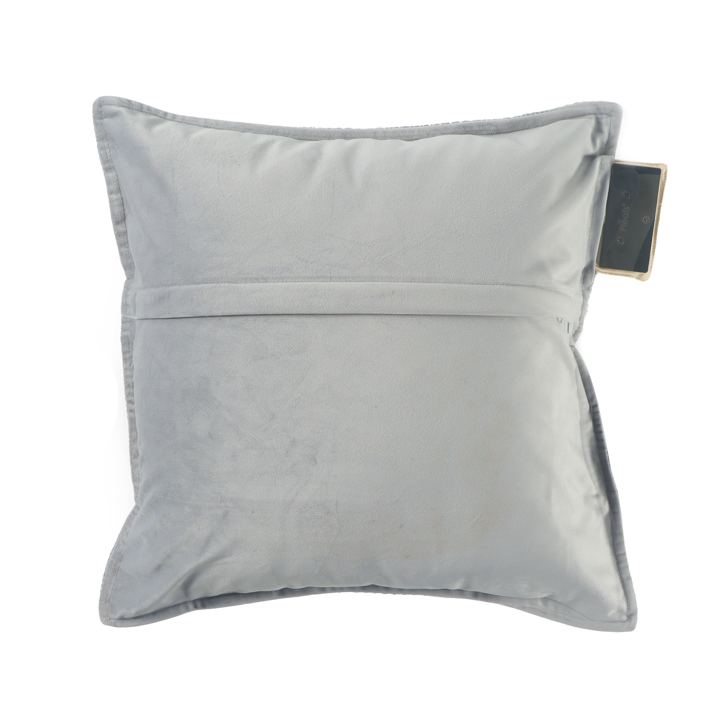 Pleafs® Heated Cushion Nomad 45x45cm Silver Sand