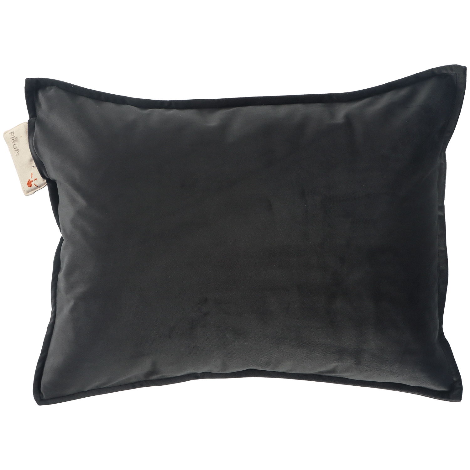 Pleafs® Heated Cushion Plush 45x60cm Onyx