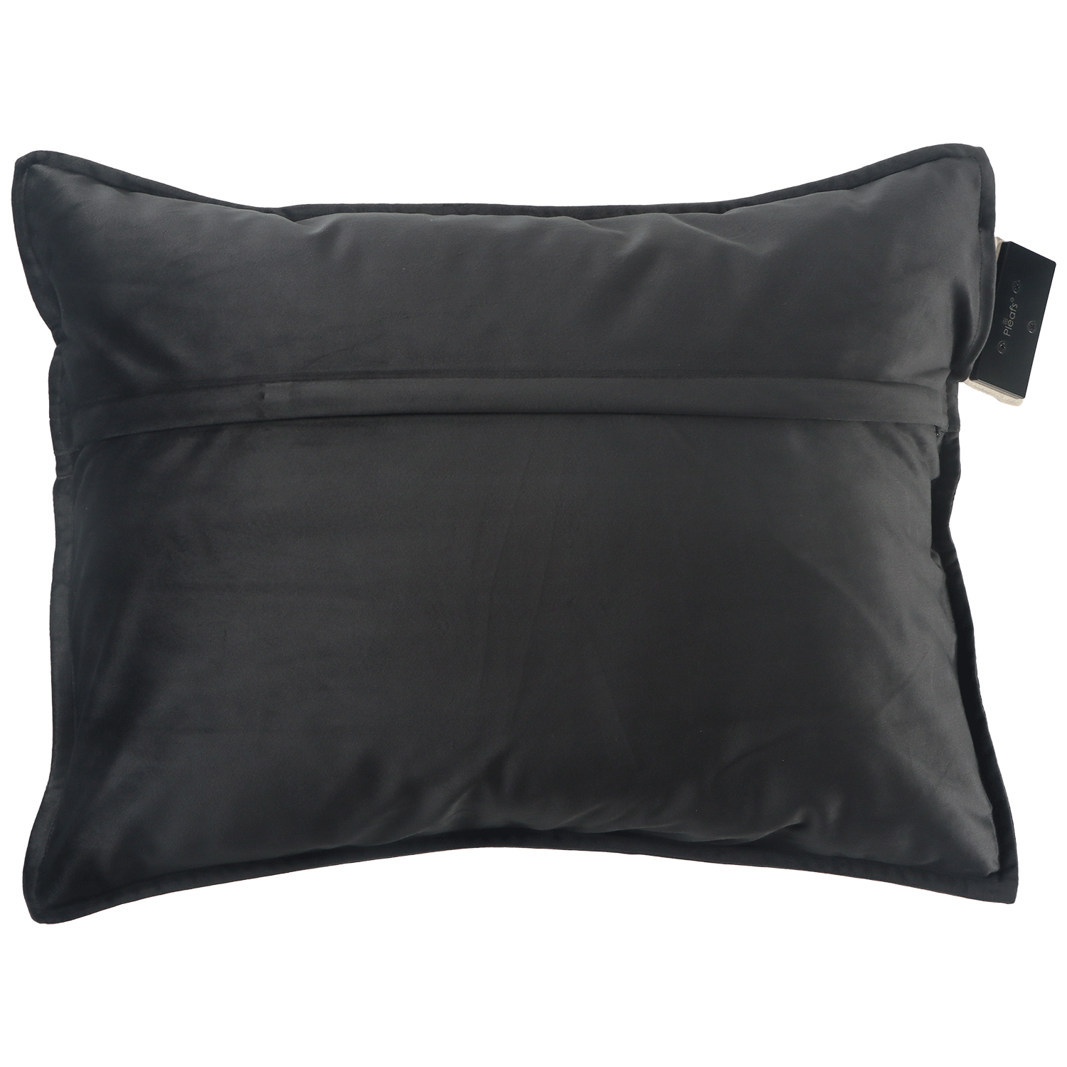 Pleafs® Heated Cushion Plush 45x60cm Onyx