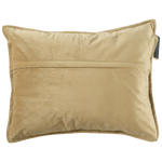 Pleafs® Heated Cushion Plush 45x60cm Crewel Tan